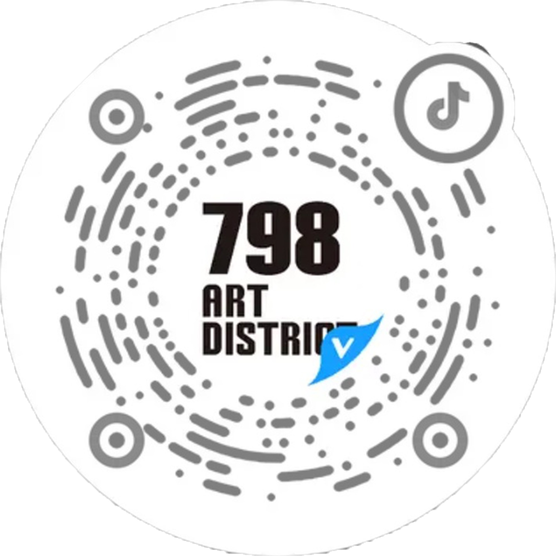 798艺术区抖音二维码